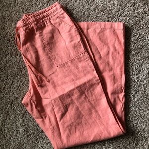NWT Linen Pants (L) Cato Brand
